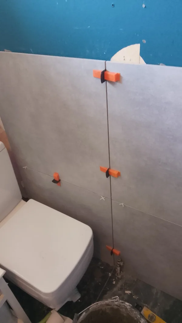 Substrate prepared — Boarded and tanked before tiling